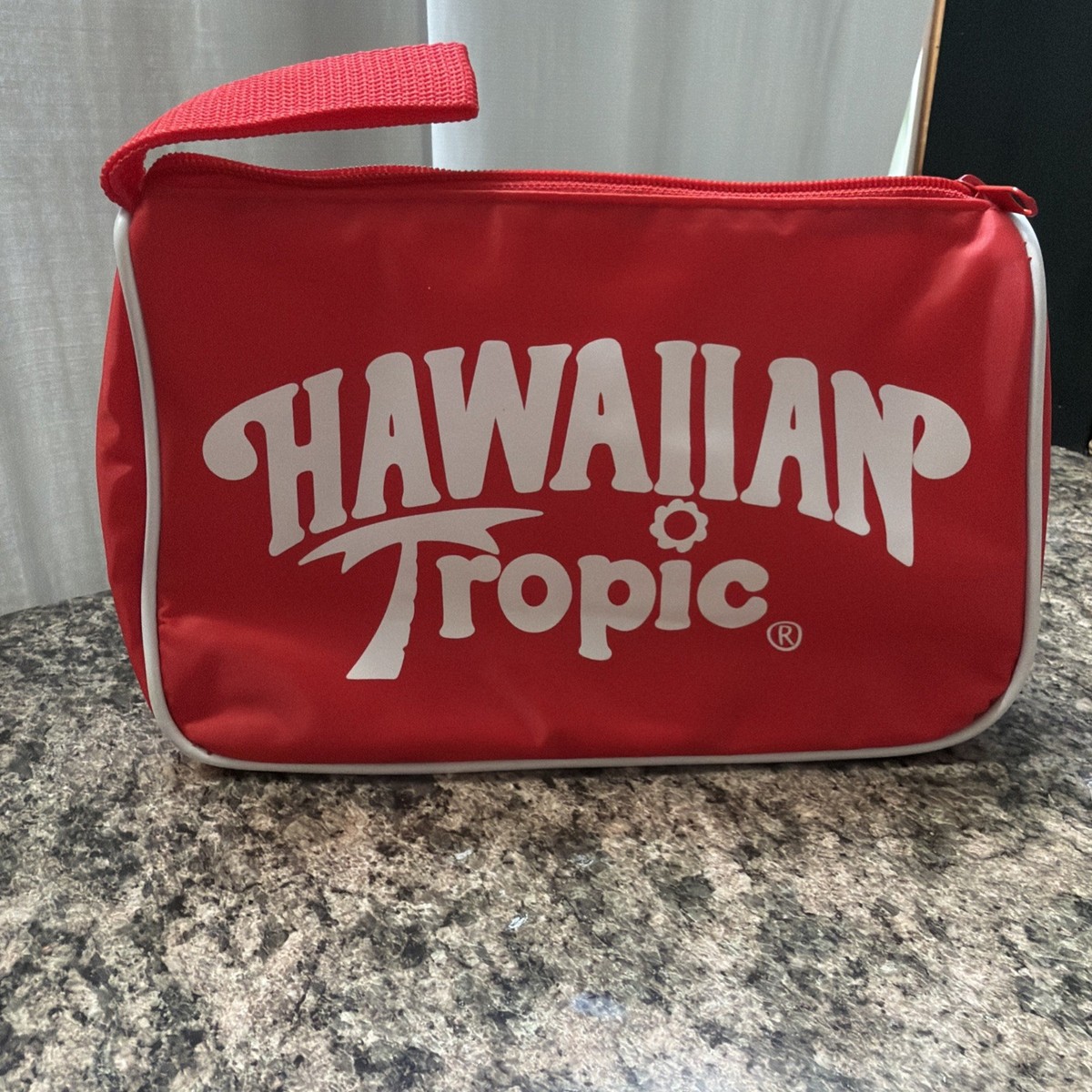 Vintage Hawaiian Tropic Retro Make-up Bag