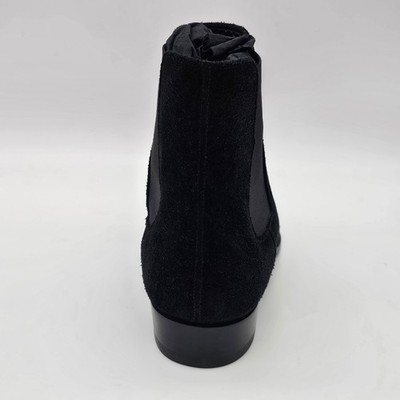 Saint Laurent Paris YSL Mens Wyatt 30 Chelsea Boot Suede Leather Nero Black 8 41 Saint Laurent Wyatt Suede Chelsea Boots | Saks Fifth Avenue main image 4
