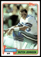 1981 Topps #229 Butch Johnson Dallas Cowboys NM+