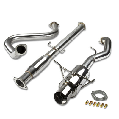 4'' Muffler Tip CatBack Exhaust System Kits For 2007-2012 Nissan Sentra SE-R Spec