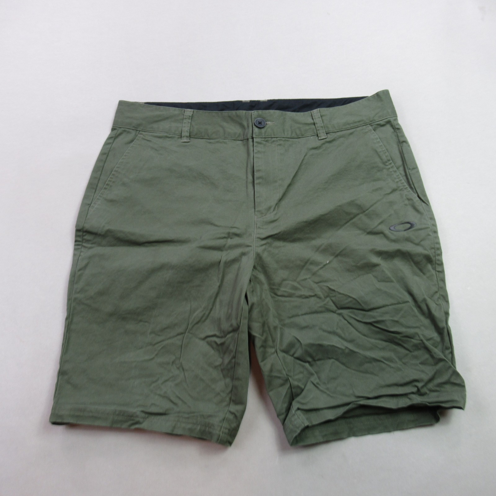Shorts Mens Chino 36 Outdoors Pockets Lightweight Green Casual-image