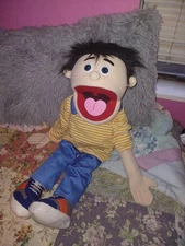 Melissa and Doug Hand Puppet Boy 16 Inches Brown Hair
