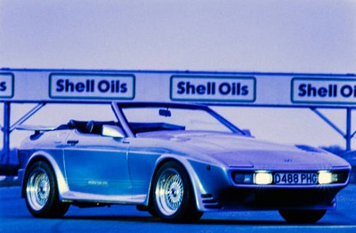 TVR 350i during the Automotive 1987 on January 01 1987 Old Photo 3