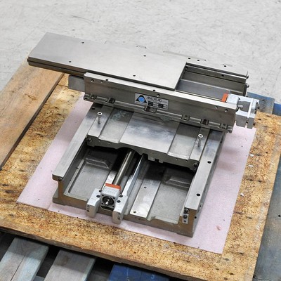 Anorad Corp. Model 9/98 XY Linear Stage Heavy Duty Crossed Roller 12'' Travel