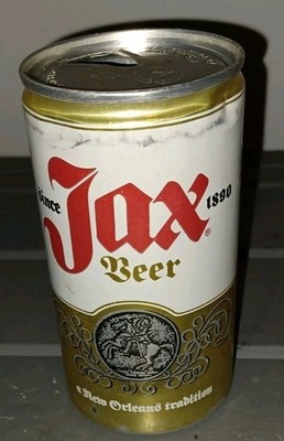 Jax Since 1890 Aluminum New Orleans LA Man Cave Premium Pull Tab Beer Can