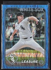 2024 Topps Update #US94 Jordan Leasure Blue Holofoil #/999