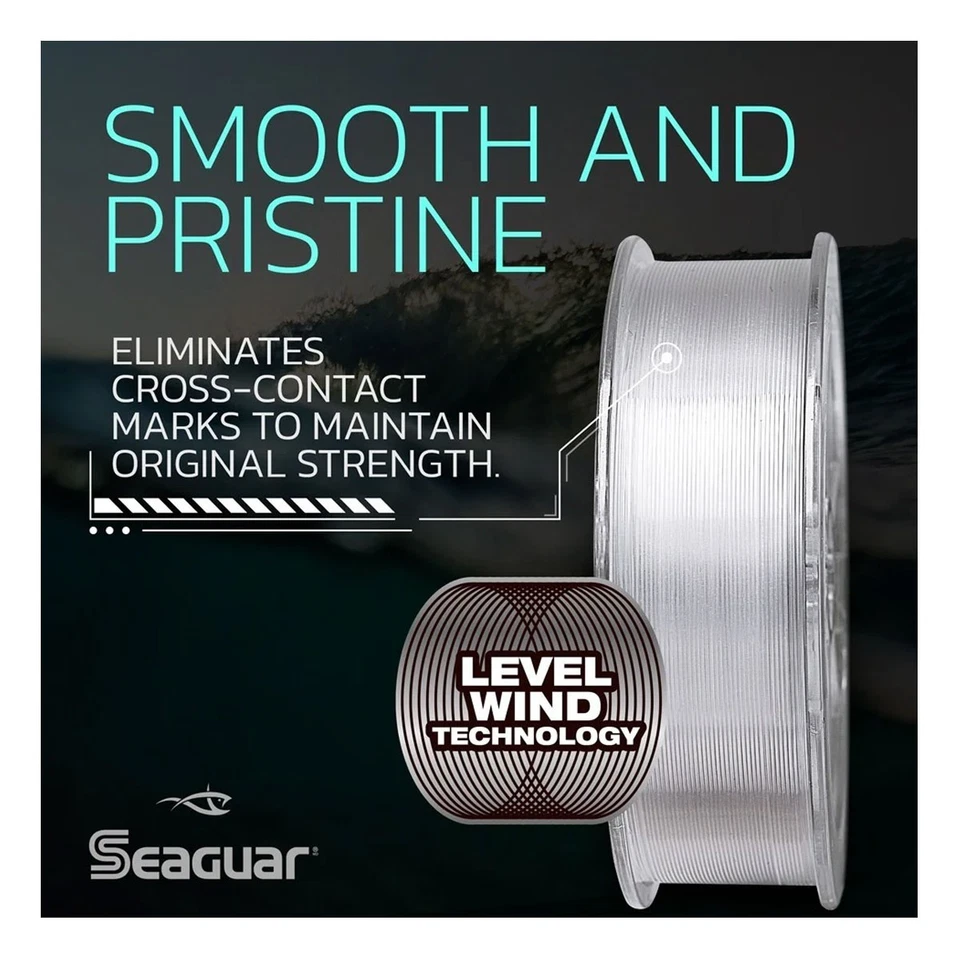SEAGUAR Blue Label 25lb .017in 50yd Fluorocarbon Leader (25FC50) - Imagem 4 de 4