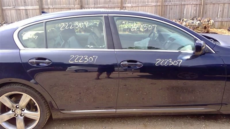 (LOCAL PICKUP ONLY) Passenger Right Rear Side Door Fits 07-11 LEXUS GS350 676079 Foto 2 de 4