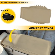 Replacement Console Lid Armrest Cover 1x For Lincoln Town Car 2006-11 Beige Trim Replacement Console Lid Armrest Cover 1x For Lincoln Town Car 2006-11 Beige Trim