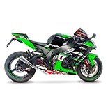 Silencieux SBK LV-10 pour Kawasaki ZX-10R Ninja finition haut de gamme inox sablé