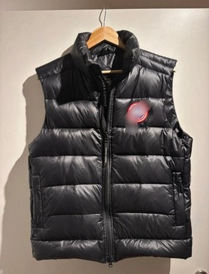 Canada Goose Herren Steppweste Schwarz Gr. S Reißverschluss Stehkragen Taschen