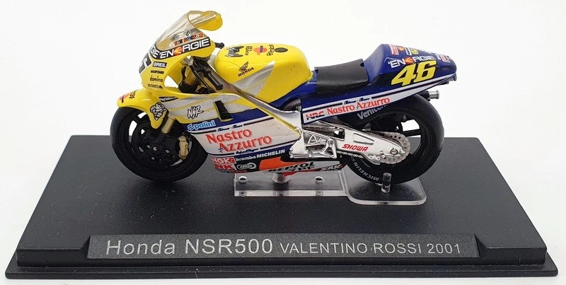Модель мотоцикла Altaya масштаб 1:24 AL28013 - 2001 Honda NSR500 Valentino Rossi - Изображение 4 из 4