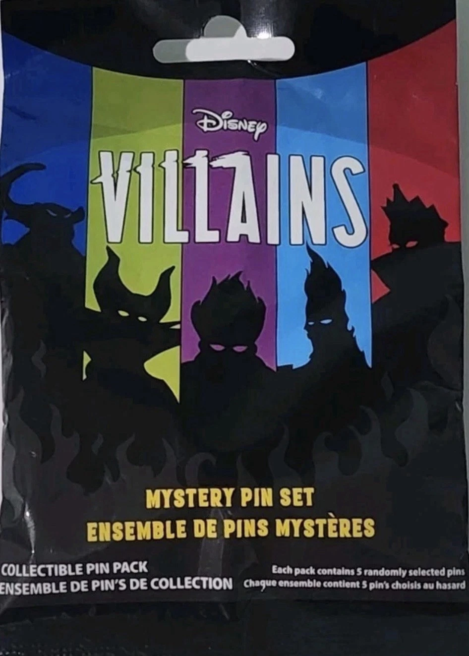 Disney pins Villains Mystery Pin pouch (5 pins) retired
