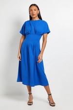 Principles Cobalt Midi Dress Womens Occasion Dresses