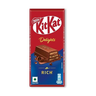 KIT KAT DELIGHTS RICH CHOCO-COATED WAFER BAR   150 G