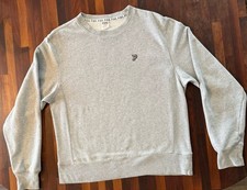 Victoria  s Secret Pink Womens Crewneck Sweatshirt Pullover Grey - Med