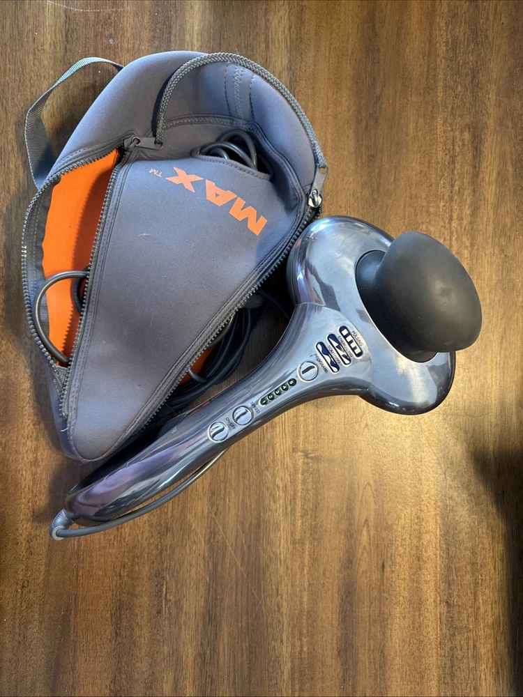 Brookstone Max Massager 5 with Dual Bags and 3 Speed Programs  