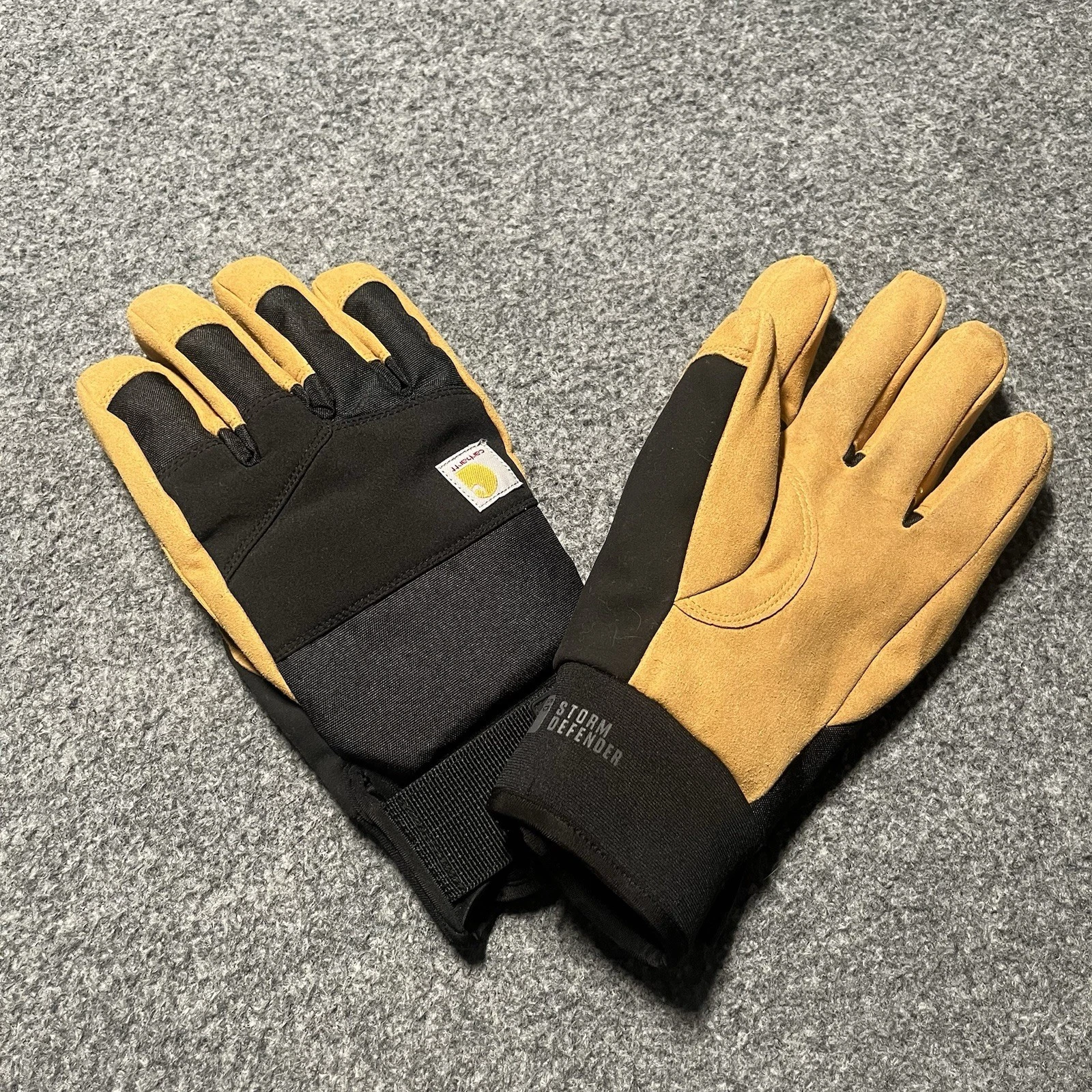 Carhartt Storm Defender Gloves Mens Small Waterproof Insulated A731