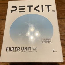 PETKIT Filter Unit 3.0 Water Fountain Replacement 5pcs NEW Sealed Exp 2028