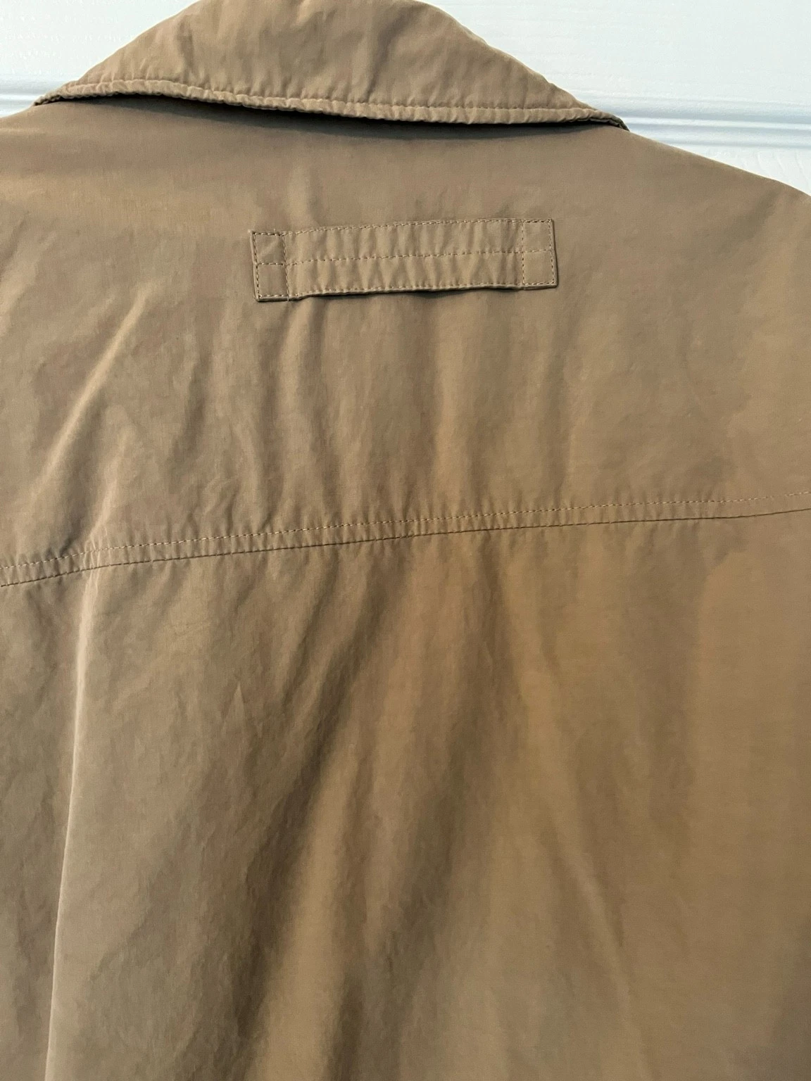 Roundtree & Yorke Outdoors Men’s XL Tan Khaki Jacket Lightweight Zip Coat - product detail image 2