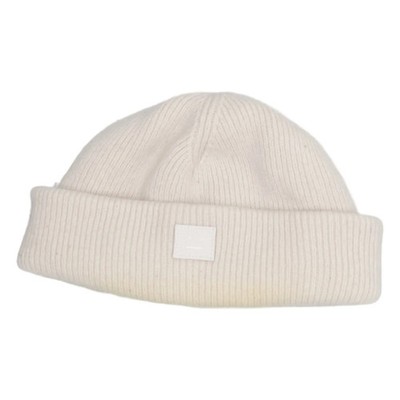 Acne Studios, Beanie-Mütze, Größe: 56, Wolle, Beige, Unisex (Erwachsene) #mvZ