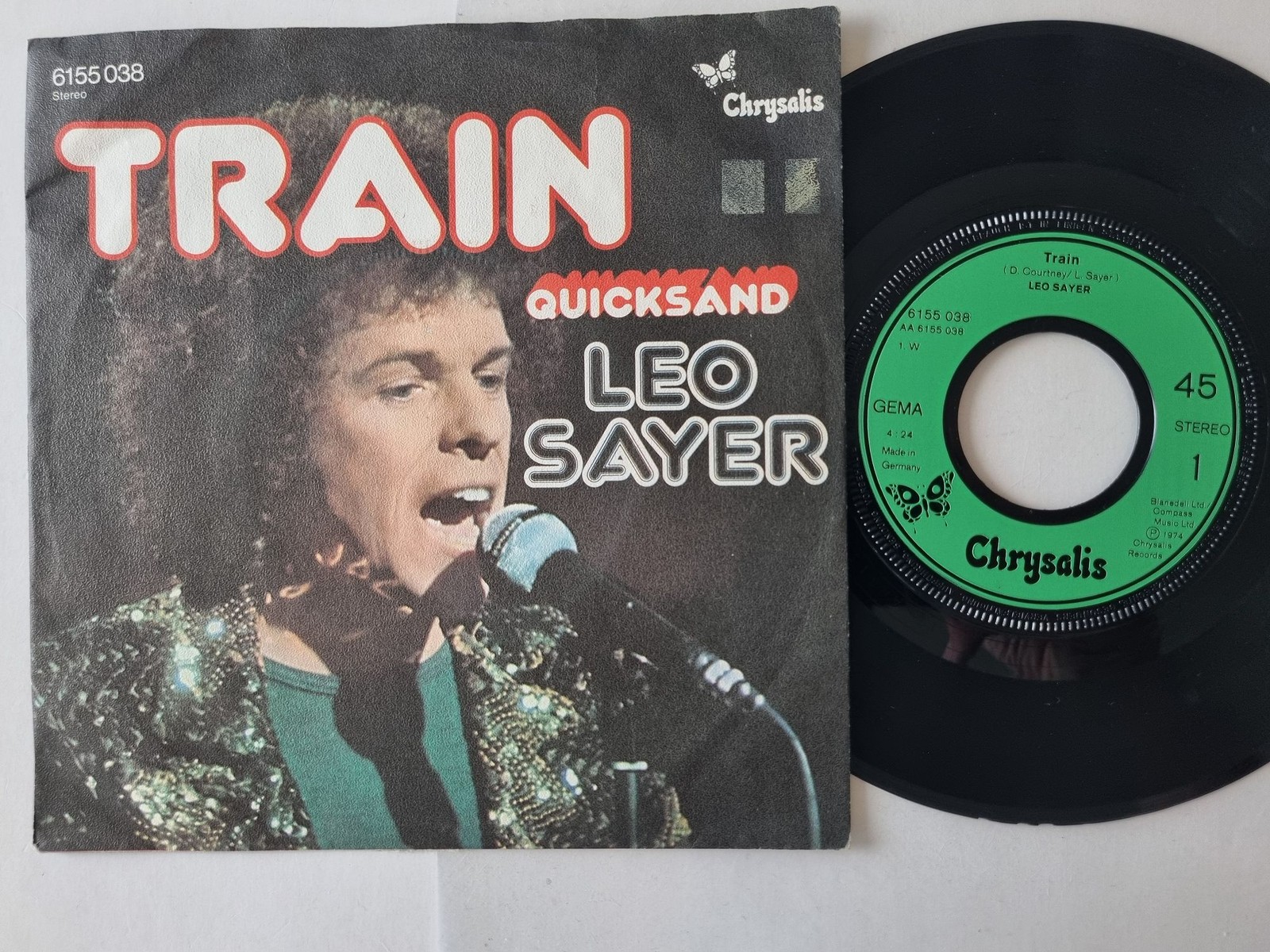 Leo Sayer - Train/ Quicksand 7'' Vinyl Germany