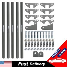 Weld On Parallel 4 Link Suspension Kit Rat Truck 5 Bars Rear New Weld On Parallel 4 Link Suspension Kit Rat Truck 5 Bars Rear New