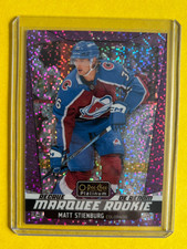 Matt Stienburg 2024-25 OPC Platinum Violet Pixels /299 #288 Avalanche Rookie