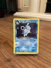 Dark Blastoise 3/82 Team Rocket Holo Card LP Condition