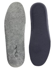 Cotton Terry Cloth Sockless Shoe Inserts - Breathable  Moisture-Wicking Foot...