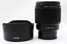 VILTROX 85mm F1.8 Mark II STM Full Frame AF Lens for Sony E-Mount Cameras