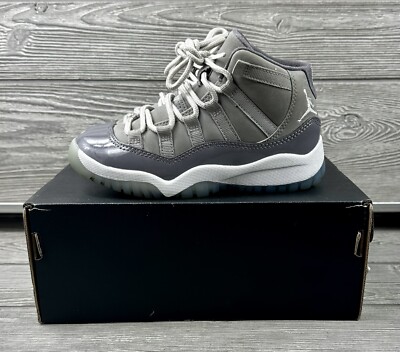 Nike Air Jordan 11 Retro Cool Grey 378039-005 Kids Pre School