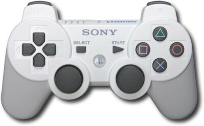 PlayStation 3 DualShock Wireless Controller Genuine OEM White PS3 Controller