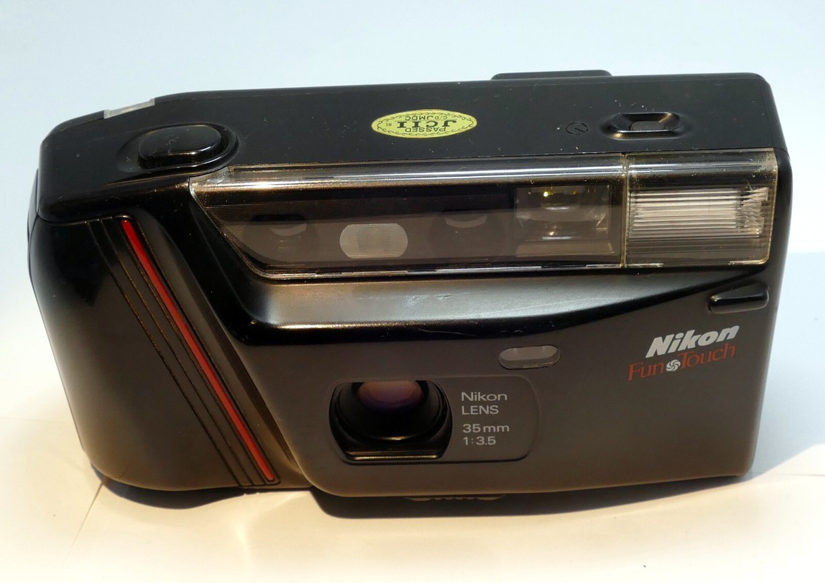 Nikon Fun Touch 35mm Point & Shoot Camera w/ 35mm f3.5 Lens - AS