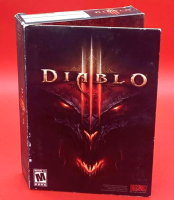 DIABLO III  (WINDOWS/MAC PC, 2012) CIB BIG BOX SET W/SECURITY KEY