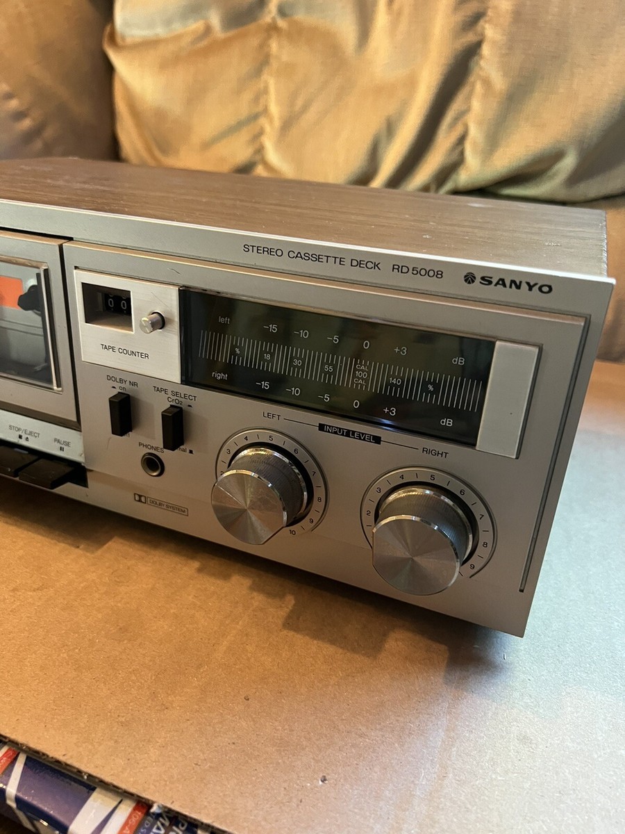 sanyo rd 5008 stereo cassette deck | eBay