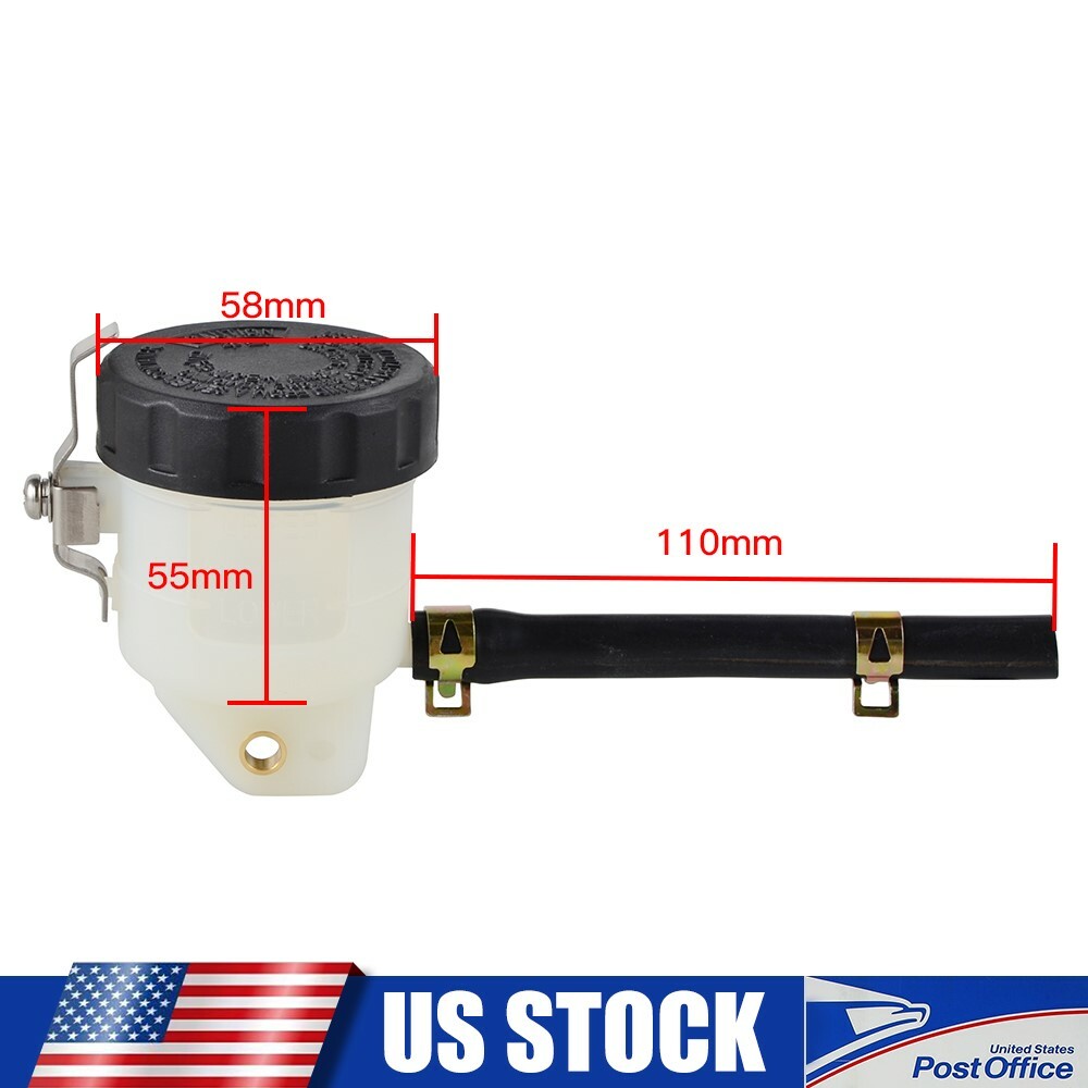 Brake Fluid Reservoir Tank Cup For Kawasaki Ninja ZX6R ZX6RR ZX600