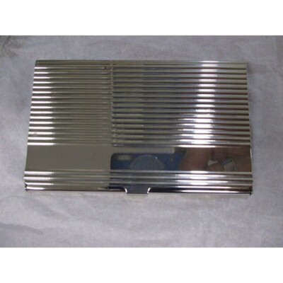 Pocket Stainless Steel & Metal Business Card Holder Case ID Credit Wallet Silver