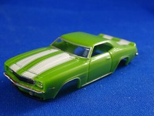 New 69 Z28 Lime Camaro MoDEL MoToRING T-jet HO Scale Slot Car Body Aurora RRR
