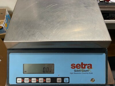 setra Quick Count High Resolution Counting Scale Model 471067
