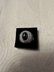 Paparazzi Silver Ring With Black Stone — photo 1