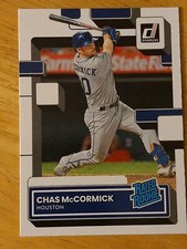 2022 Donruss Baseball Base Rated Rookies #70 Chas McCormick - Houston Astros