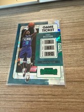 2021-22 Panini Contenders #26 TERRY ROZIER Game Ticket Green Cracked Ice SP