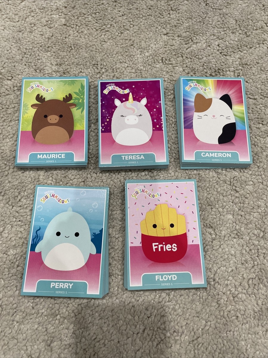 Squishmallow Trading Cards Series 1 Full / Complete Set (100 Cards)