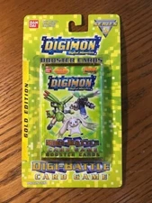 Digimon Digi-Battle Factory Sealed Blister Booster Pack Gold Edition Series 5