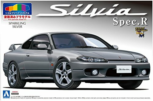 Aoshima Nissan S15 Silvia Spec R Sparkling Silver Plastic Model Kit From Japan For Sale Online Ebay