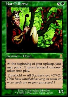 MTG 木の実拾い Nut Collector  foil 英語版　オデッセイ Nut Collector ~ Odyssey [ Excellent ] [ Magic MTG ] | eBay UK