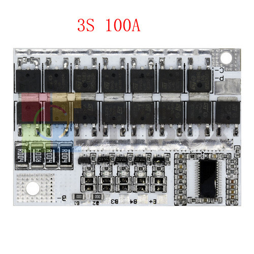 3s 4s 5s Bms 12v 16.8v 21v 3.7v 100a Li-ion Lmo Ternary Lithium Battery Protection Circuit Board - Foto 2