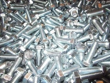 5/16-18 X 1 1/4 Hex Head Cap Screws Grade 5 Zinc Plated 100 Pieces