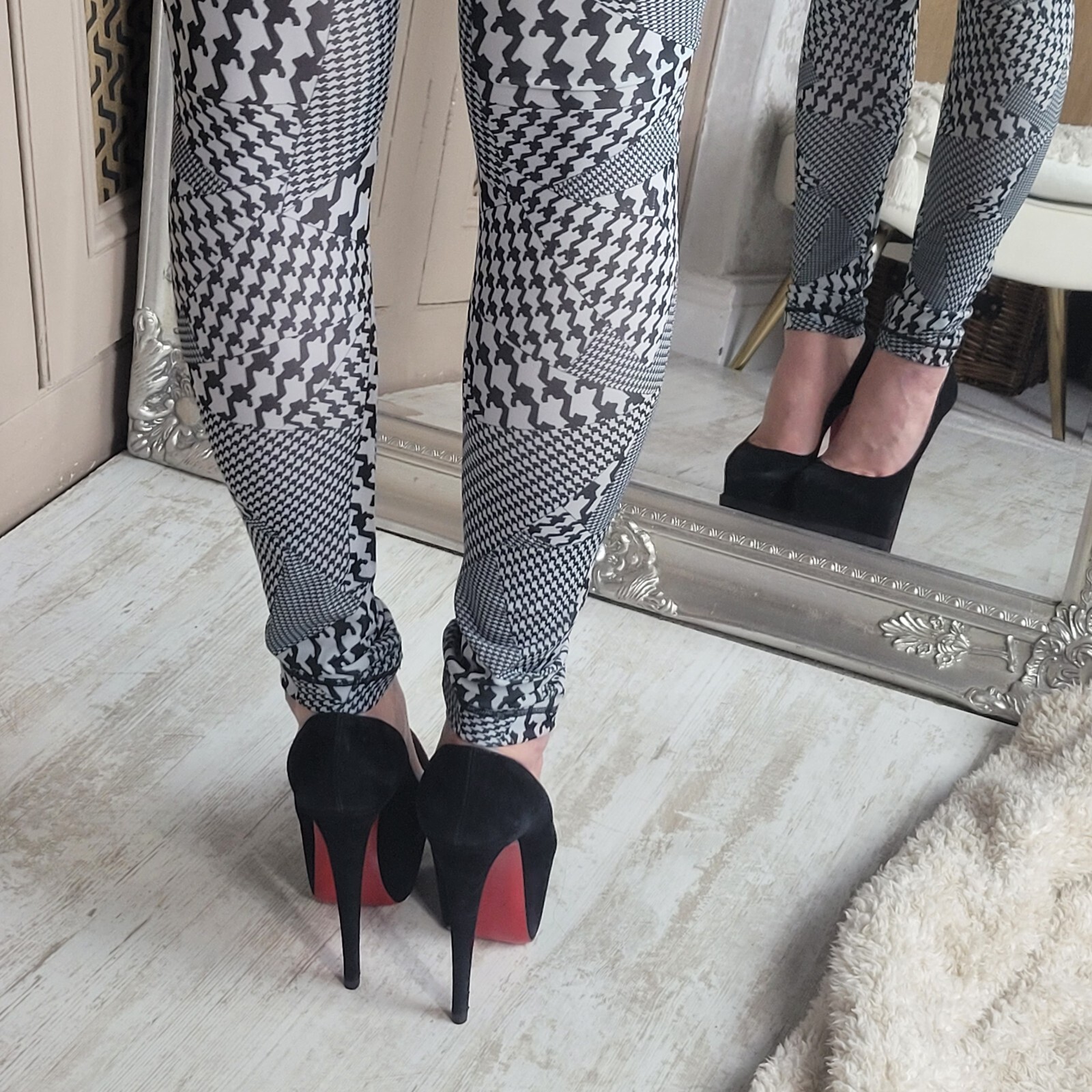 Alexander Mcqueen Patterned Stretch Leggings Pant… - image 19